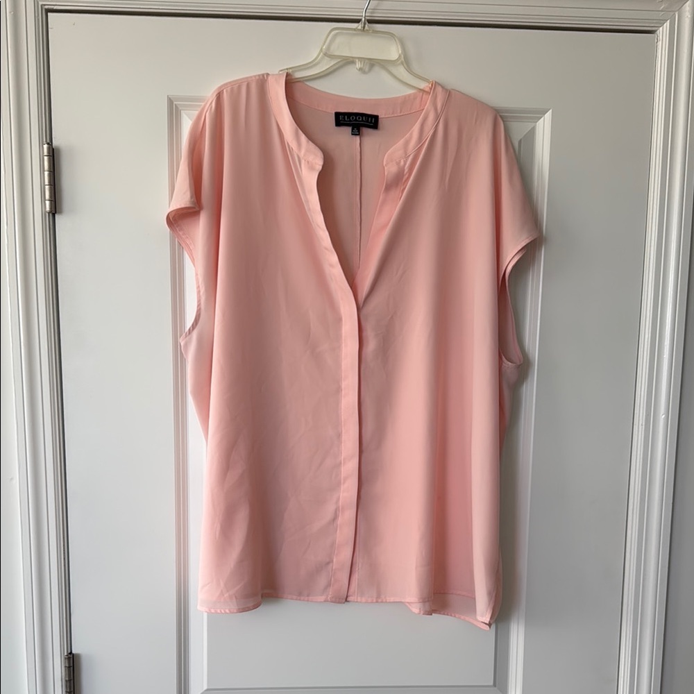 Eloquii Pink Women's Top